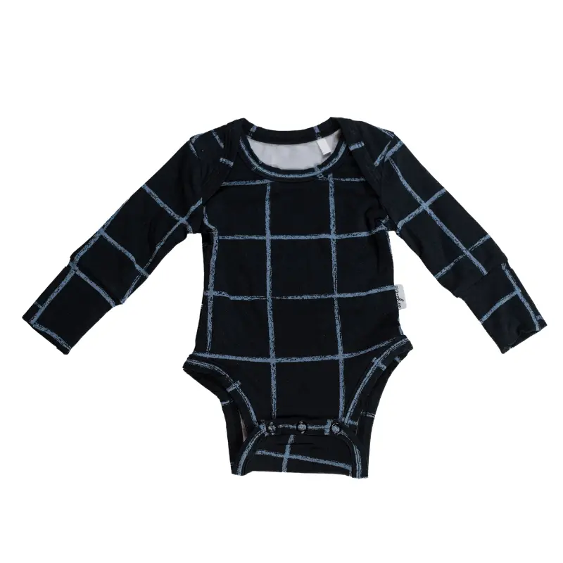 Soft Bamboo Long Sleeve Bodysuit with Playful Prints - Image 8