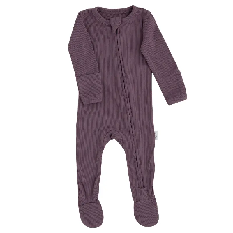 Cotton Ribbed Footed Sleepers 13