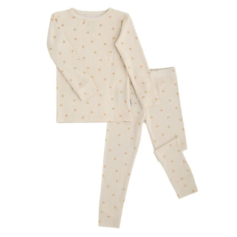 Ribbed 2 Piece Bamboo Set 1