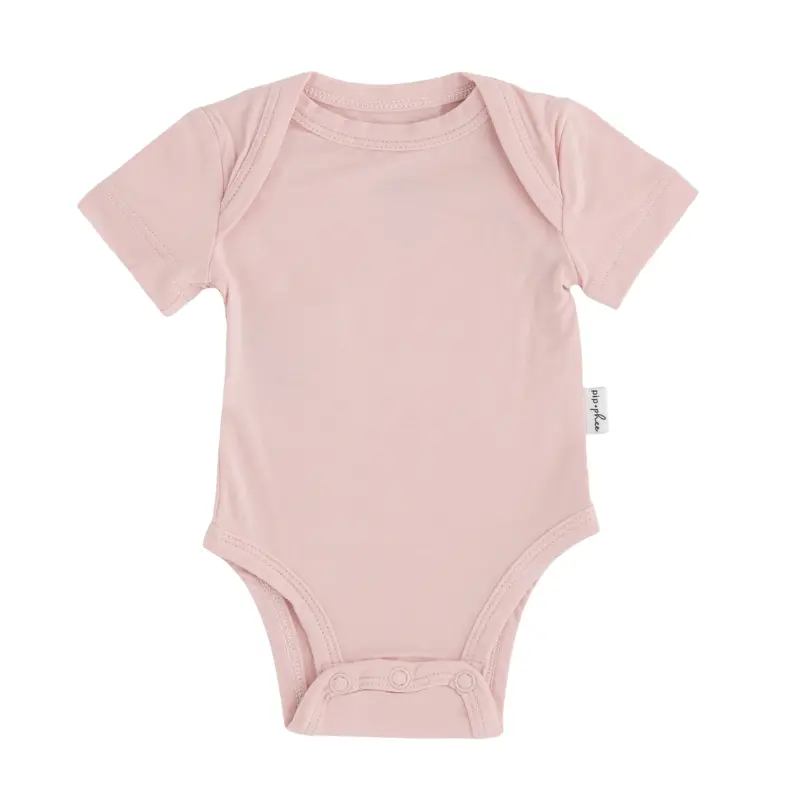 Bamboo Short Sleeve Bodysuits - Solids (Overstock) 20