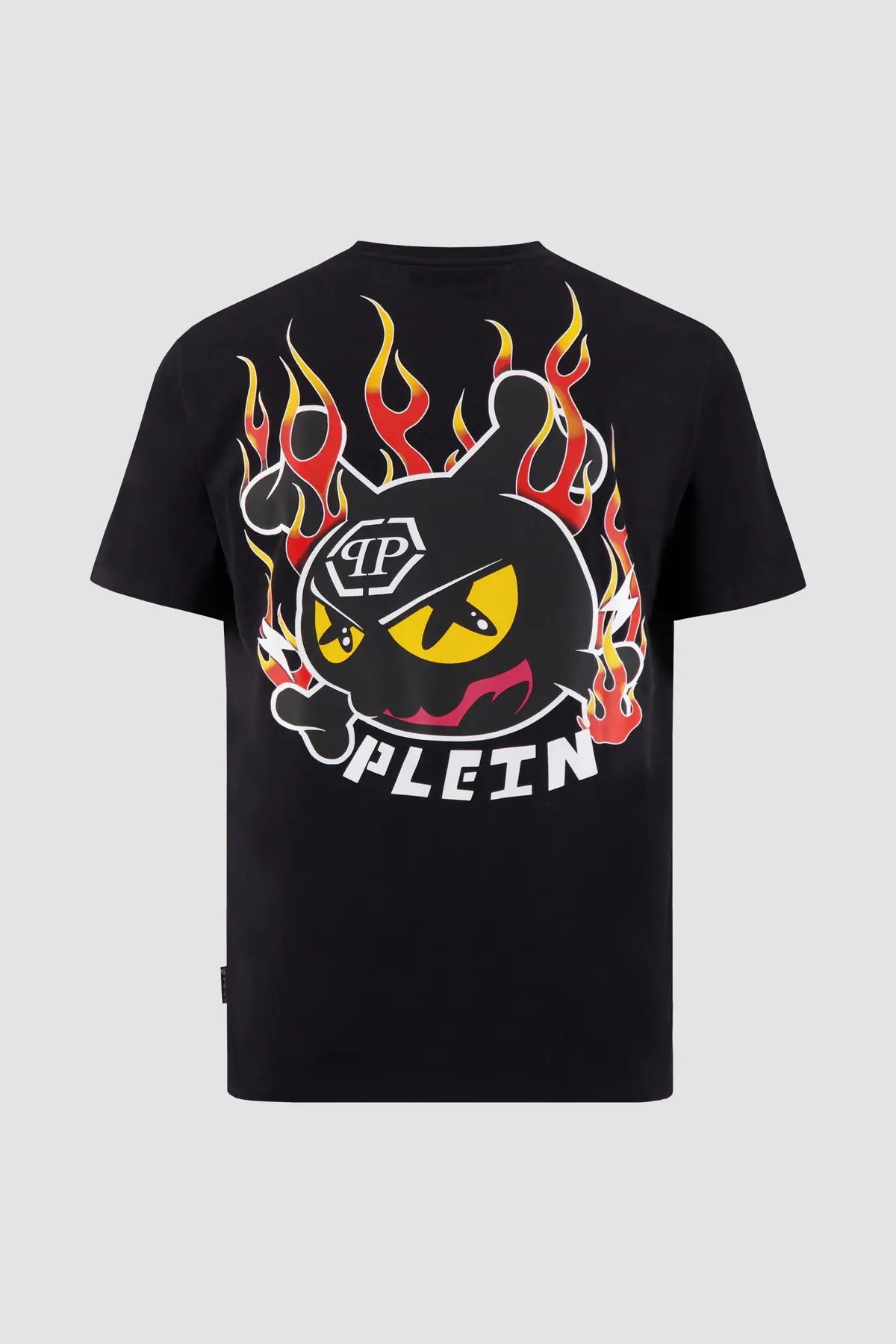Philipp Plein Black Round Neck Ss T-Shirt 3