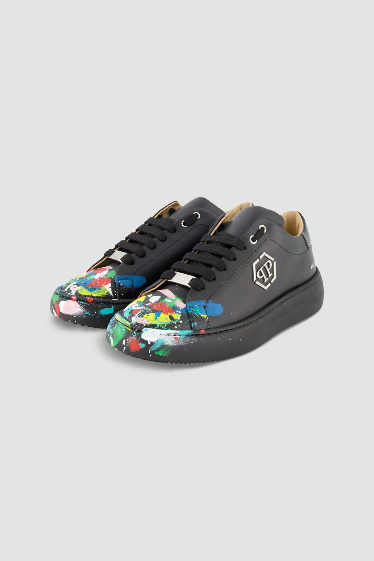 Philipp Plein Dripping Lo-Top Sneakers 1