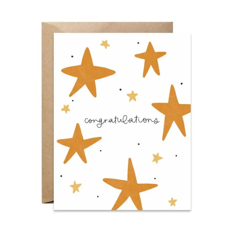 Card - Congratulations Stars 1