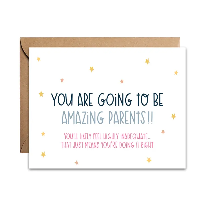 Amazing Parents Greeting Card 1