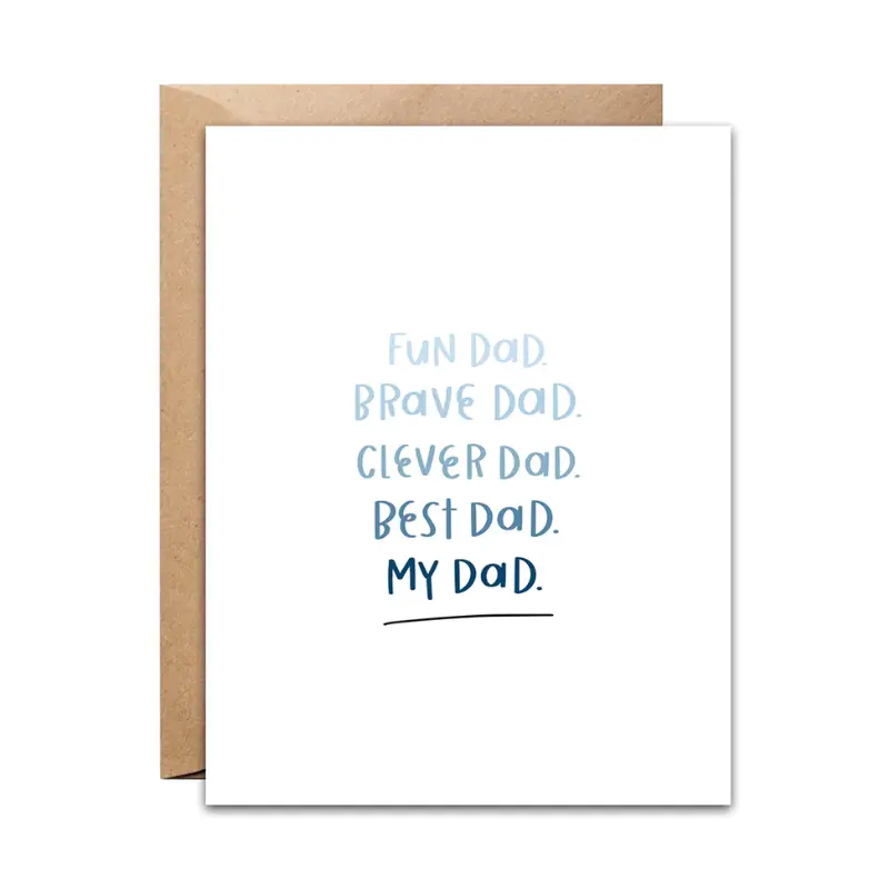 My Dad Greeting Card 1