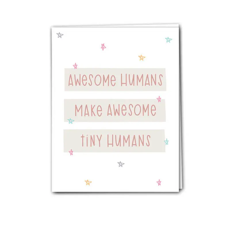 Card - Awesome Tiny Humans 1