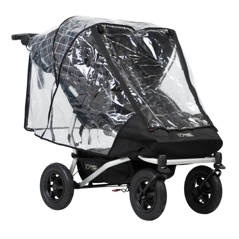 Duet Double Storm Stroller Cover 1