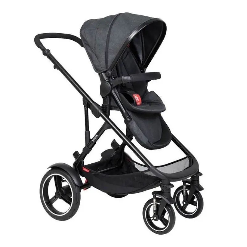 Voyager Inline Buggy Stroller - Black 1