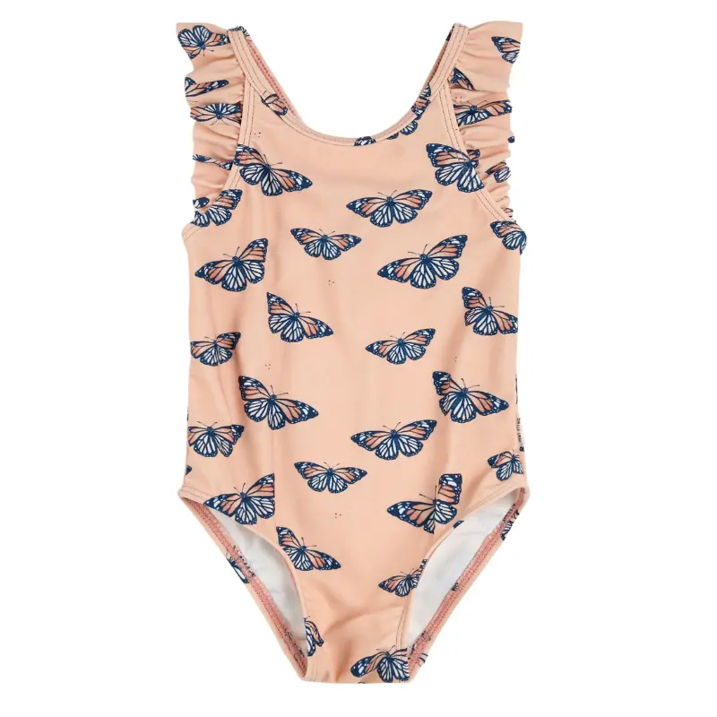 Monarch Ruffle Swimsuit 1