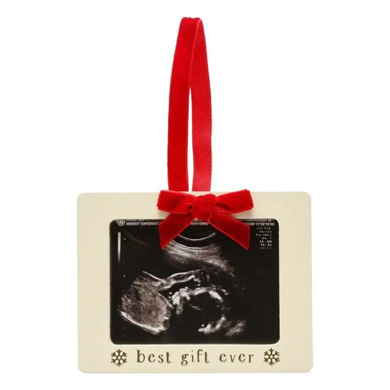 Holiday Sonogram Ornament 1