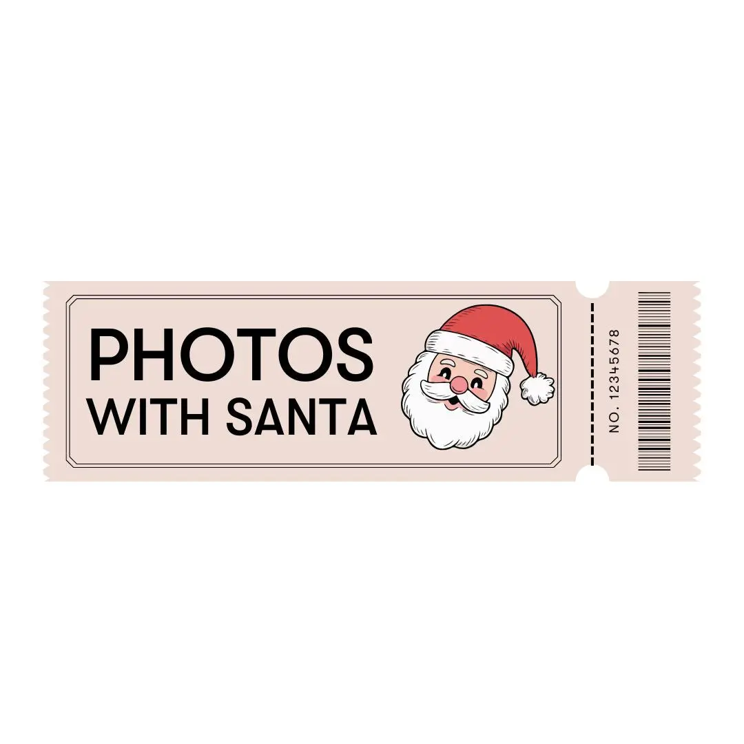Photos With Santa Tickets 1