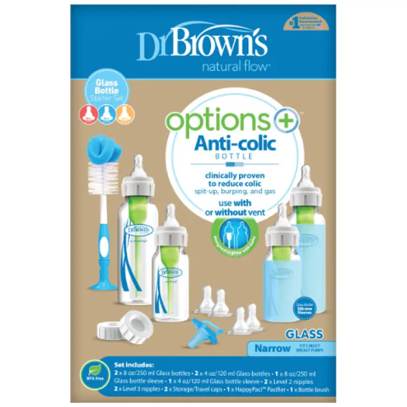 Options+ Narrow Glass Bottle Gift Set 2