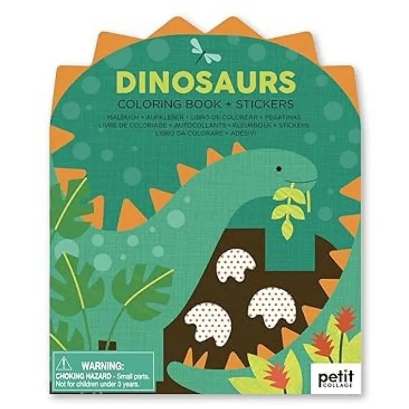 Coloring Book With Stickers 1