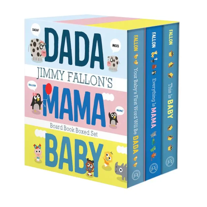 Jimmy Fallon's Dada, Mama, And Baby Board Book Boxed Set 1