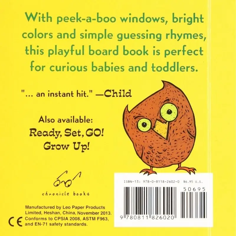 Peek-A Who? Board Book 2