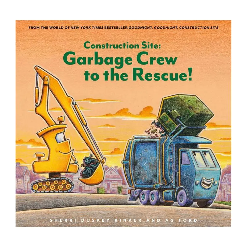 Construction Site: Garbage Crew To The Rescue! Board Book 1