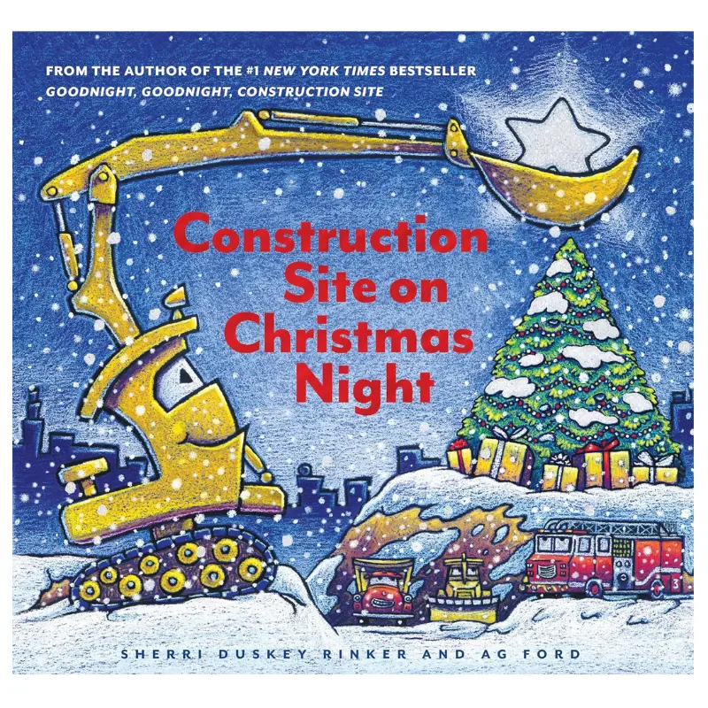 Construction Site On Christmas Night 1