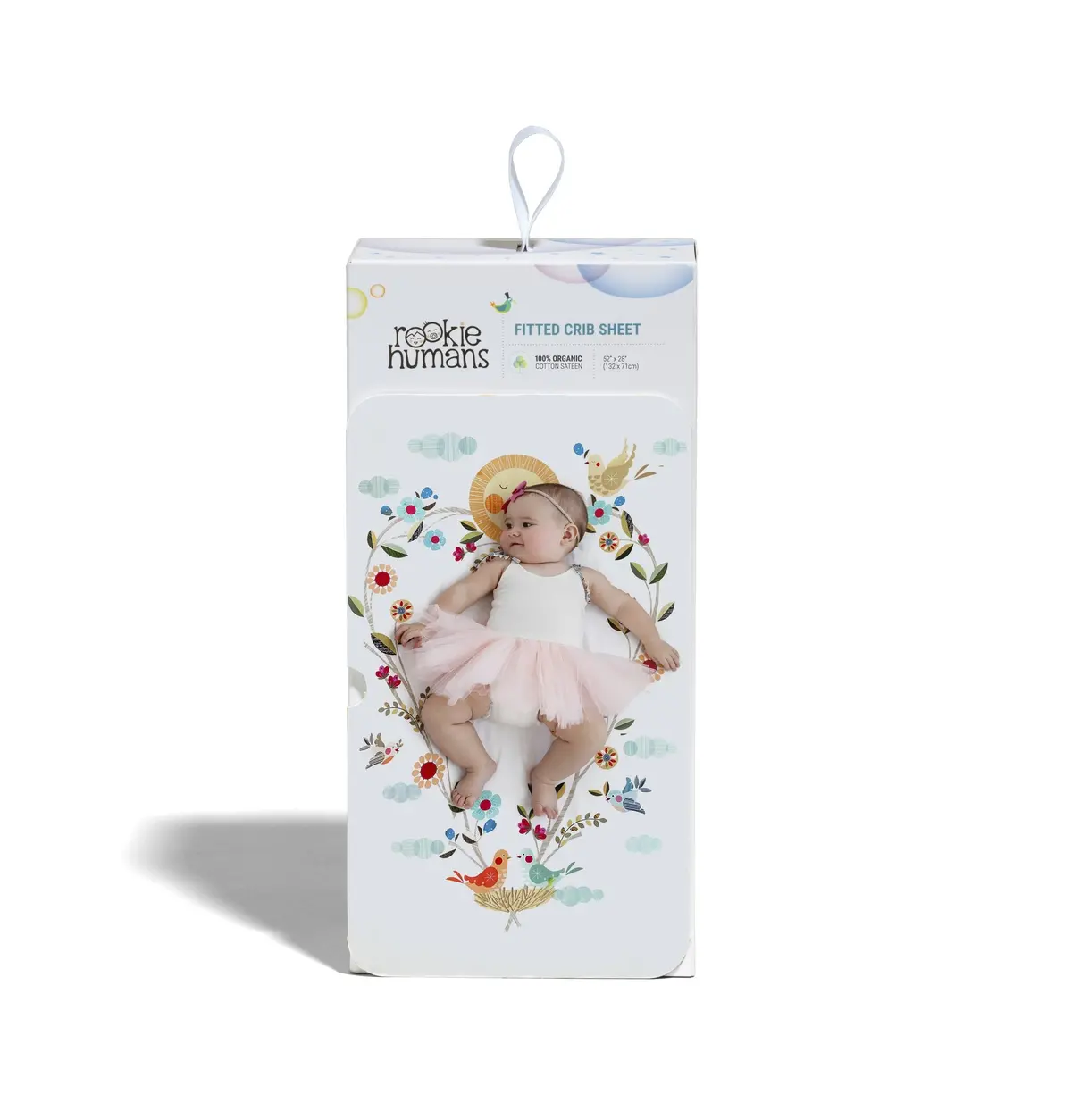 Crib Sheet - Love Blooms (Satin) 1