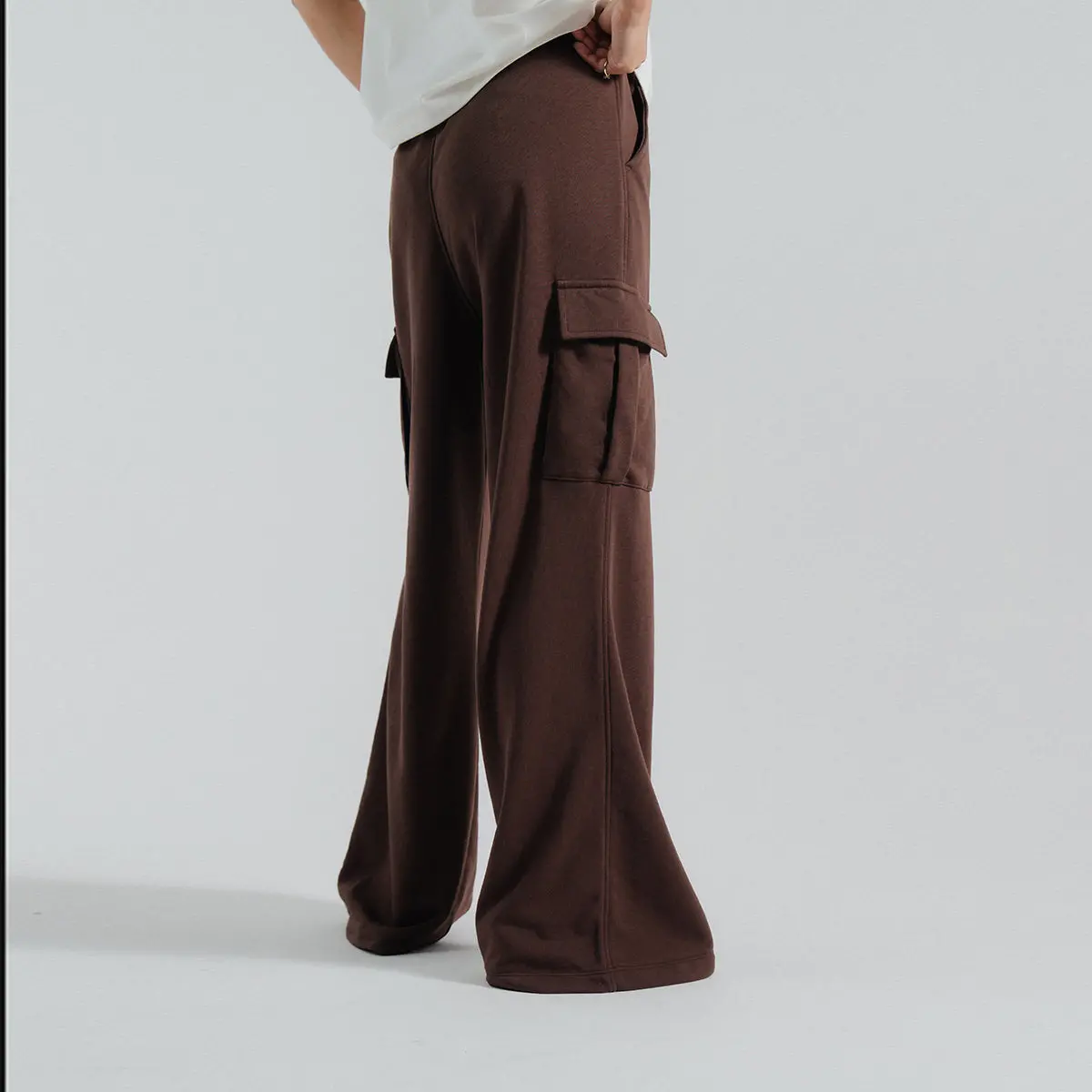 Terry Wide Leg Cargo 1