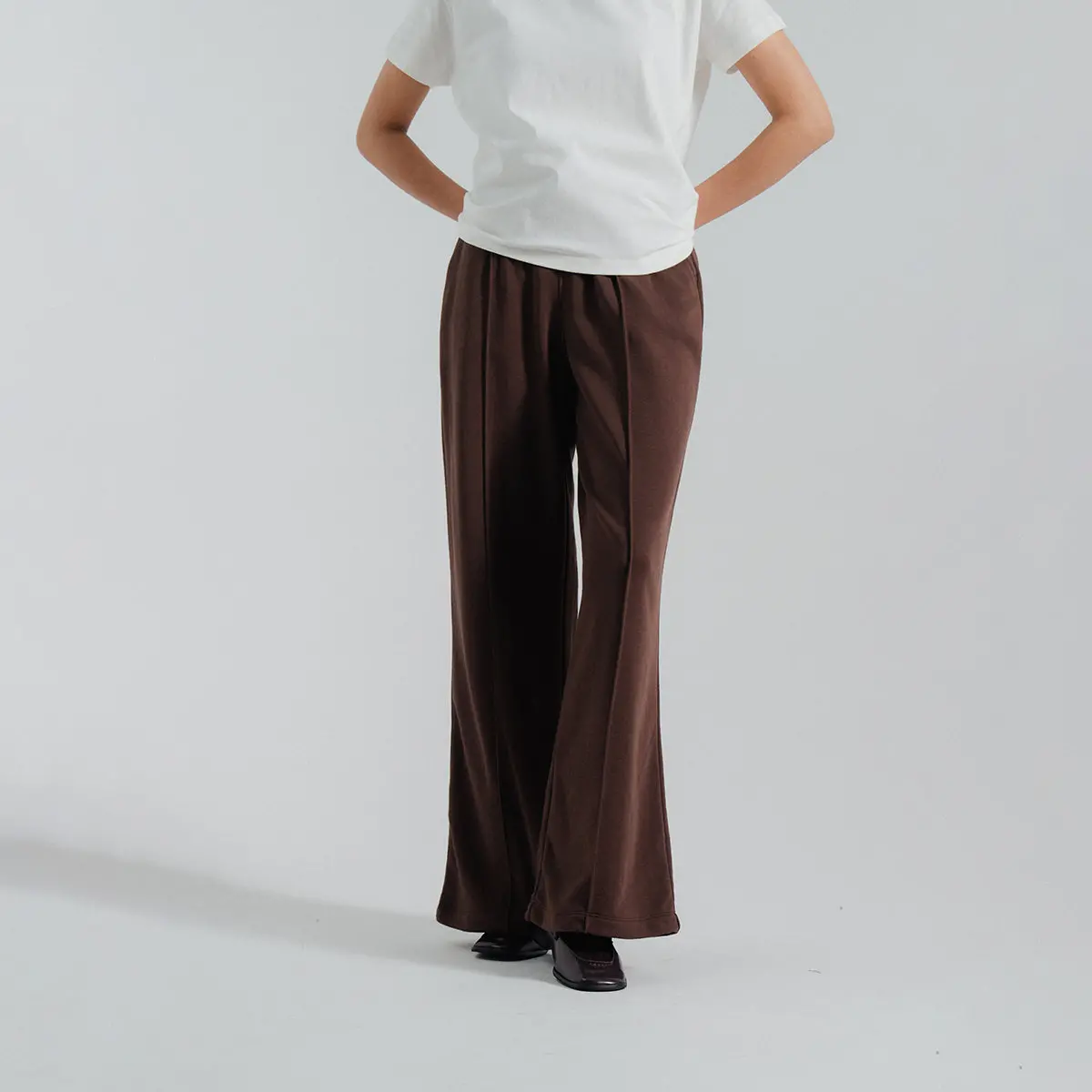 Terry Wide Leg Trouser 1