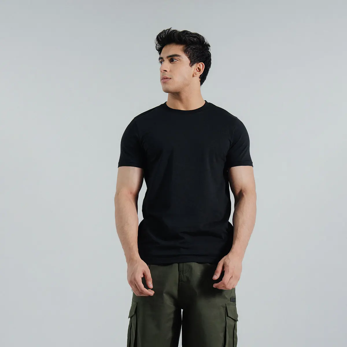 Lycra Jersey Regular Fit Tee 2