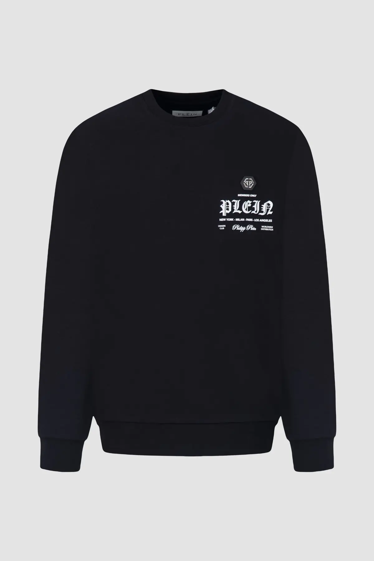Philipp Plein Black Ls Sweatshirt 1