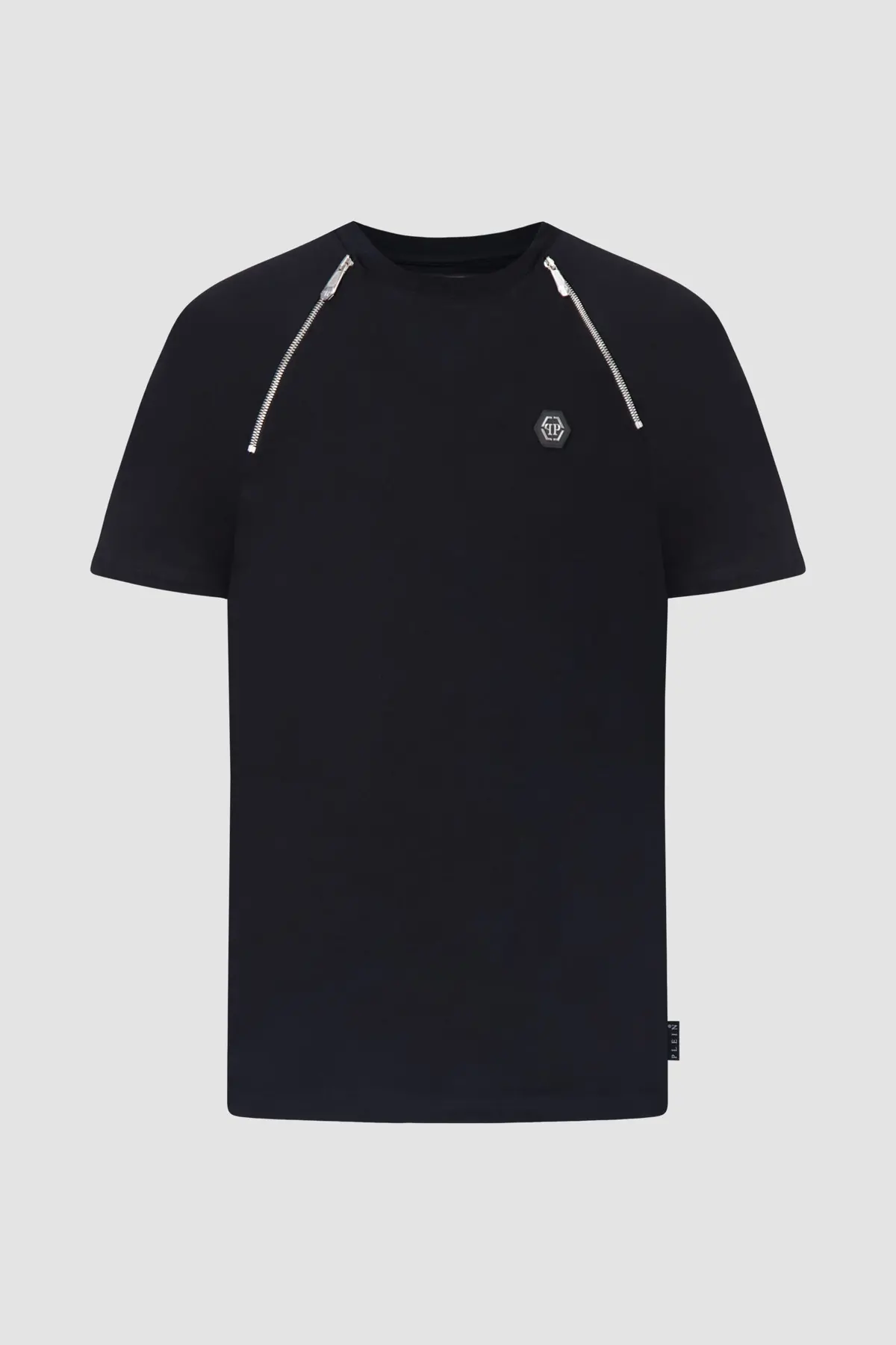 Philipp Plein Black Round Neck Ss T-Shirt 1
