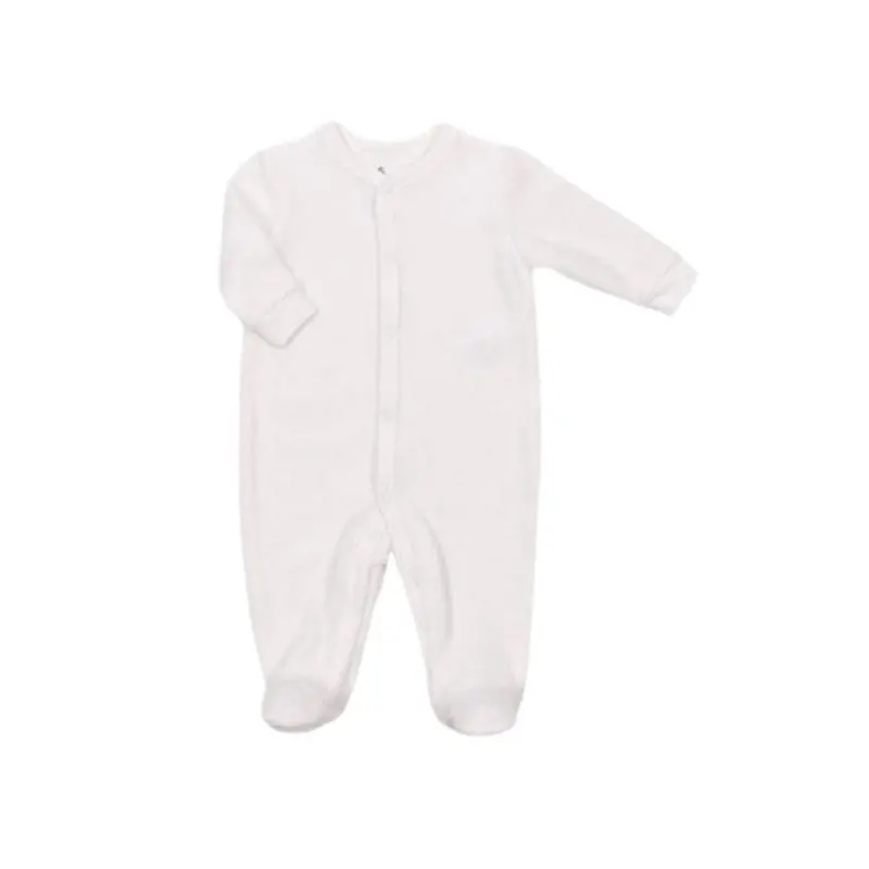 Velour Sleeper With Snaps 3