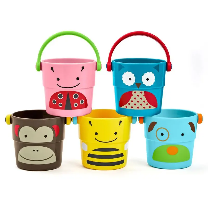 Zoo Stack & Pour Buckets 1