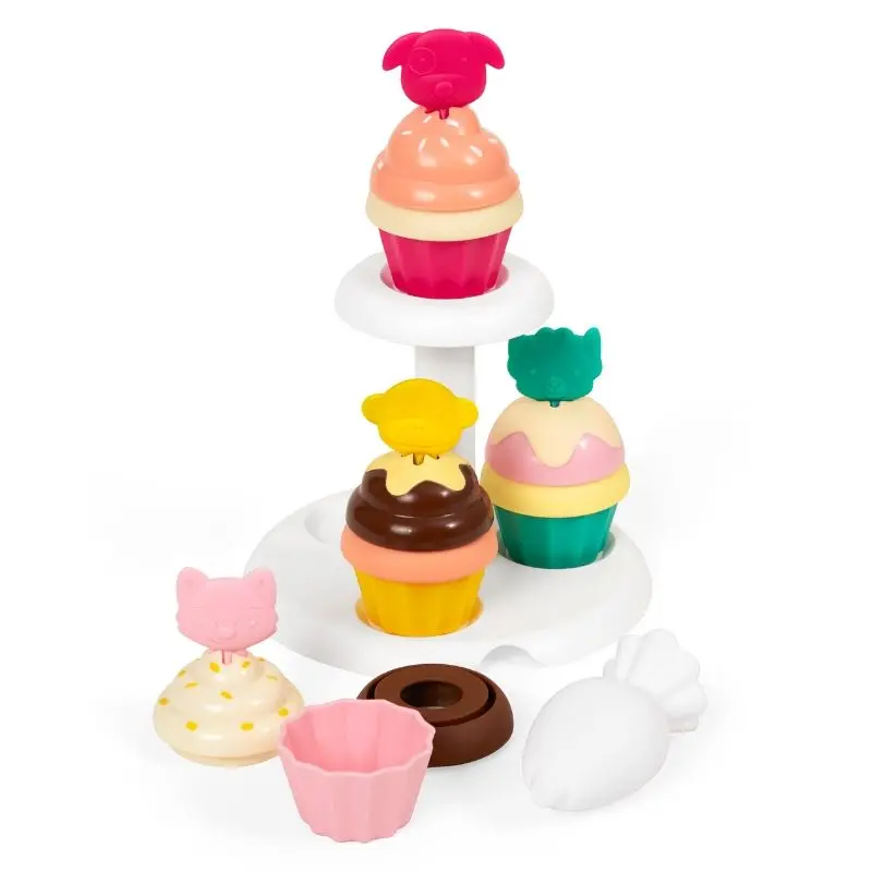Zoo Sort & Stack Cupcakes Set 1