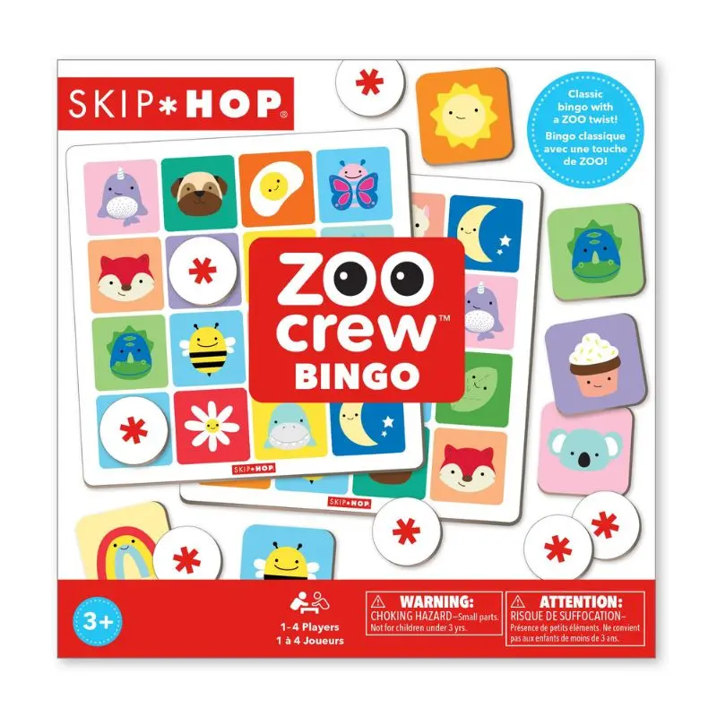 Zoo Crew Bingo Game 1
