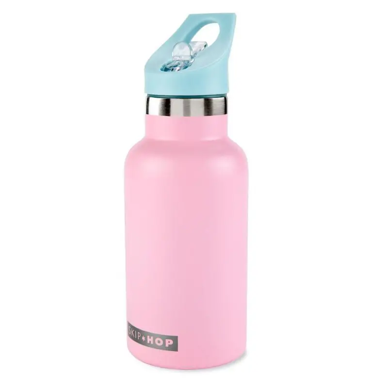 Stainless Steel Canteen Bottle With Stickers 1