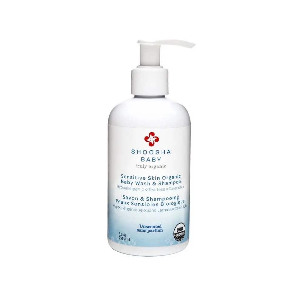 Organic Baby Wash & Shampoo - Unscented 1