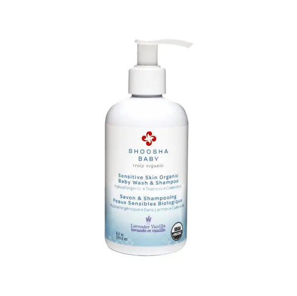 Organic Baby Wash & Shampoo-Lavendar Vanilla 1