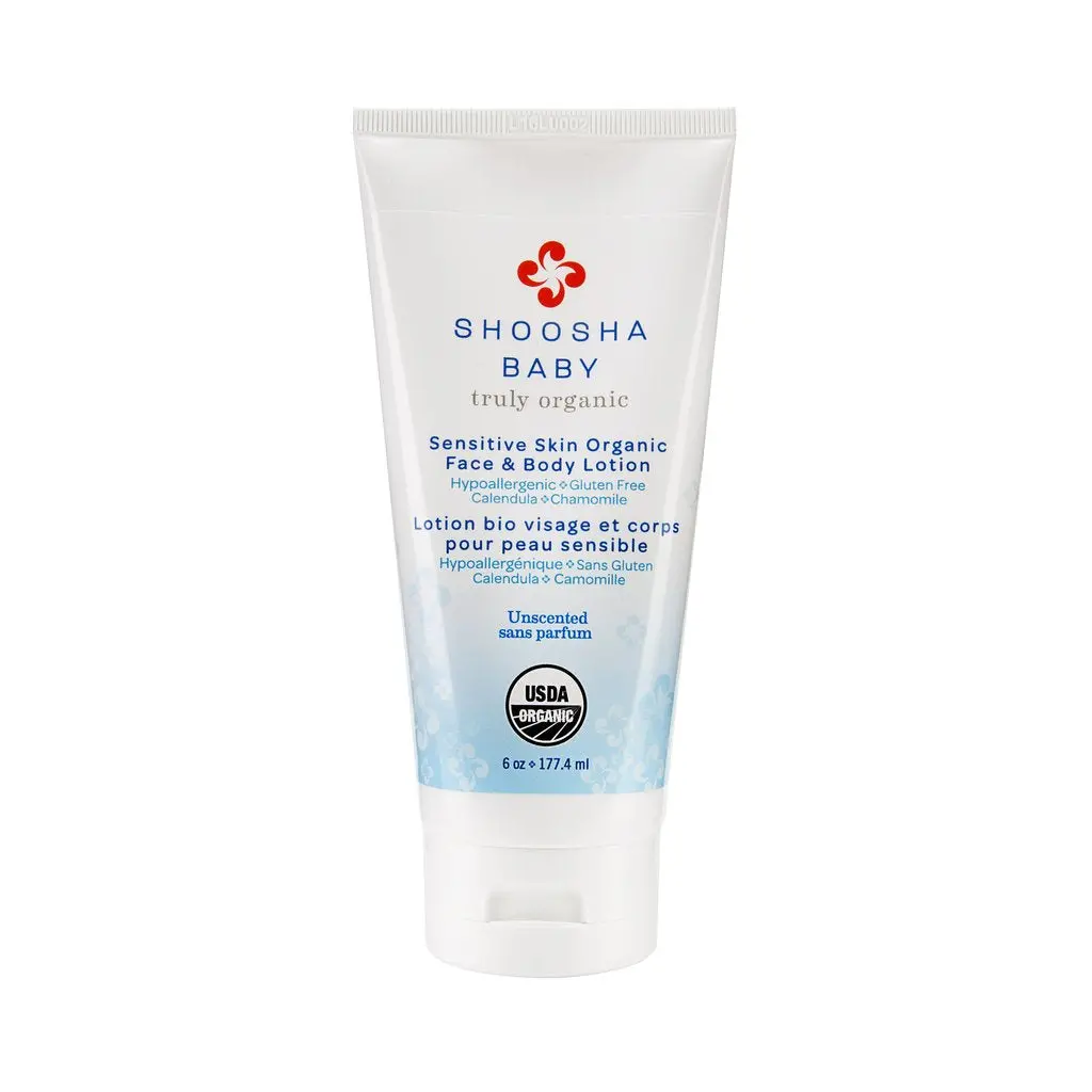Organic Face & Body Baby Lotion - Unscented 1