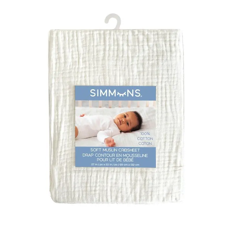 Muslin Crib Sheet 2