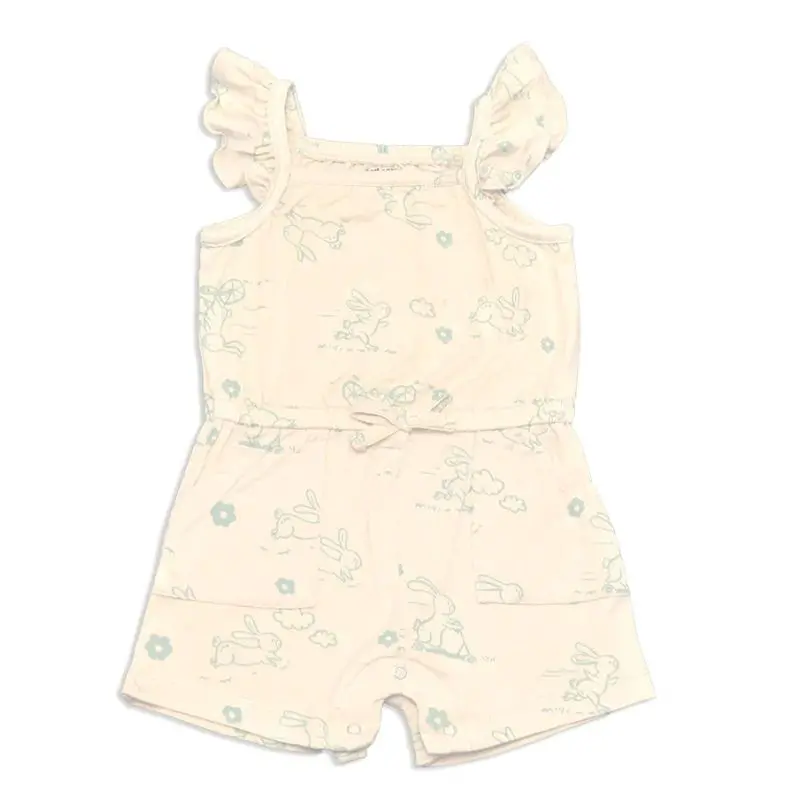 Bamboo Ruffle Romper 1