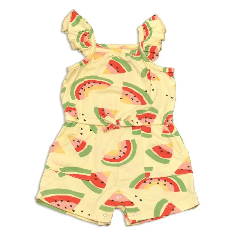 Bamboo Ruffle Romper 3