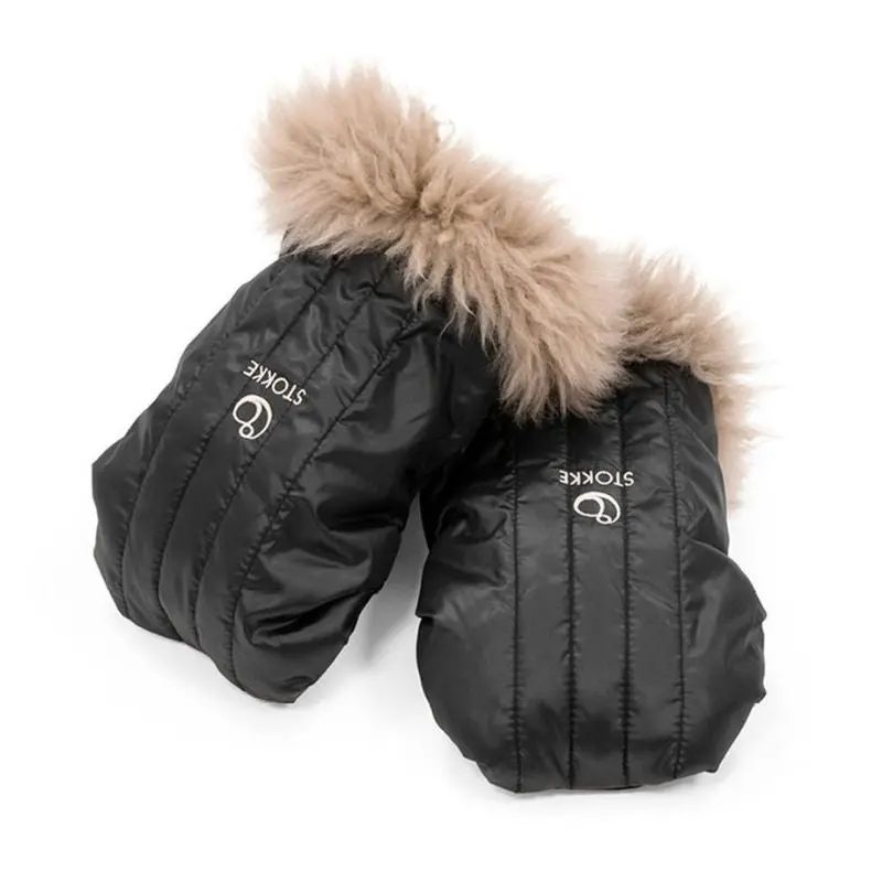 Stroller Mittens - Onyx Black 1
