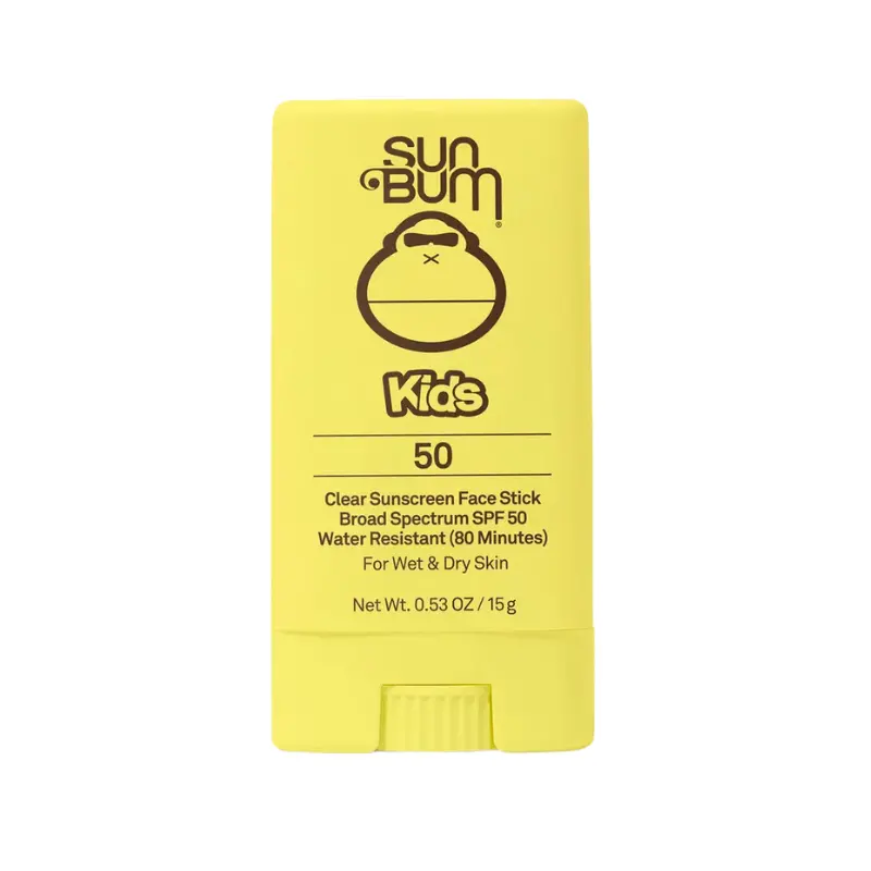 Kids Spf 50 Clear Sunscreen Face Stick 1