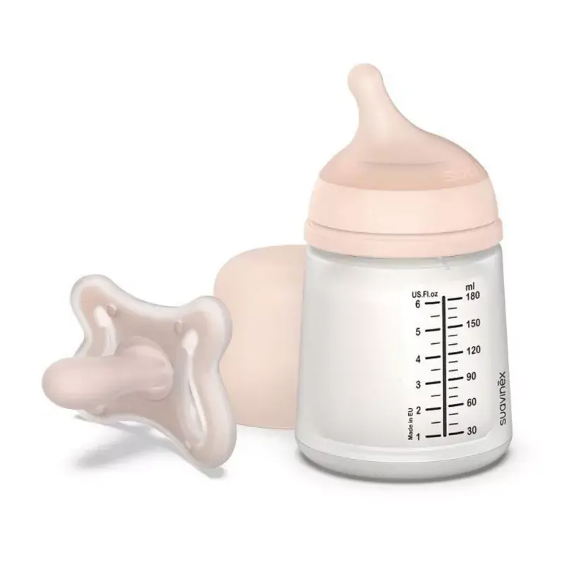 Zero Zero Newborn Set - Anti-Colic Bottle And Pacifier 1