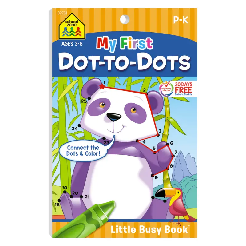 My First Dot-To-Dots Workbook 1