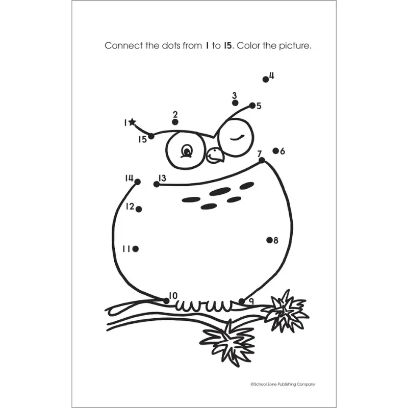My First Dot-To-Dots Workbook 2
