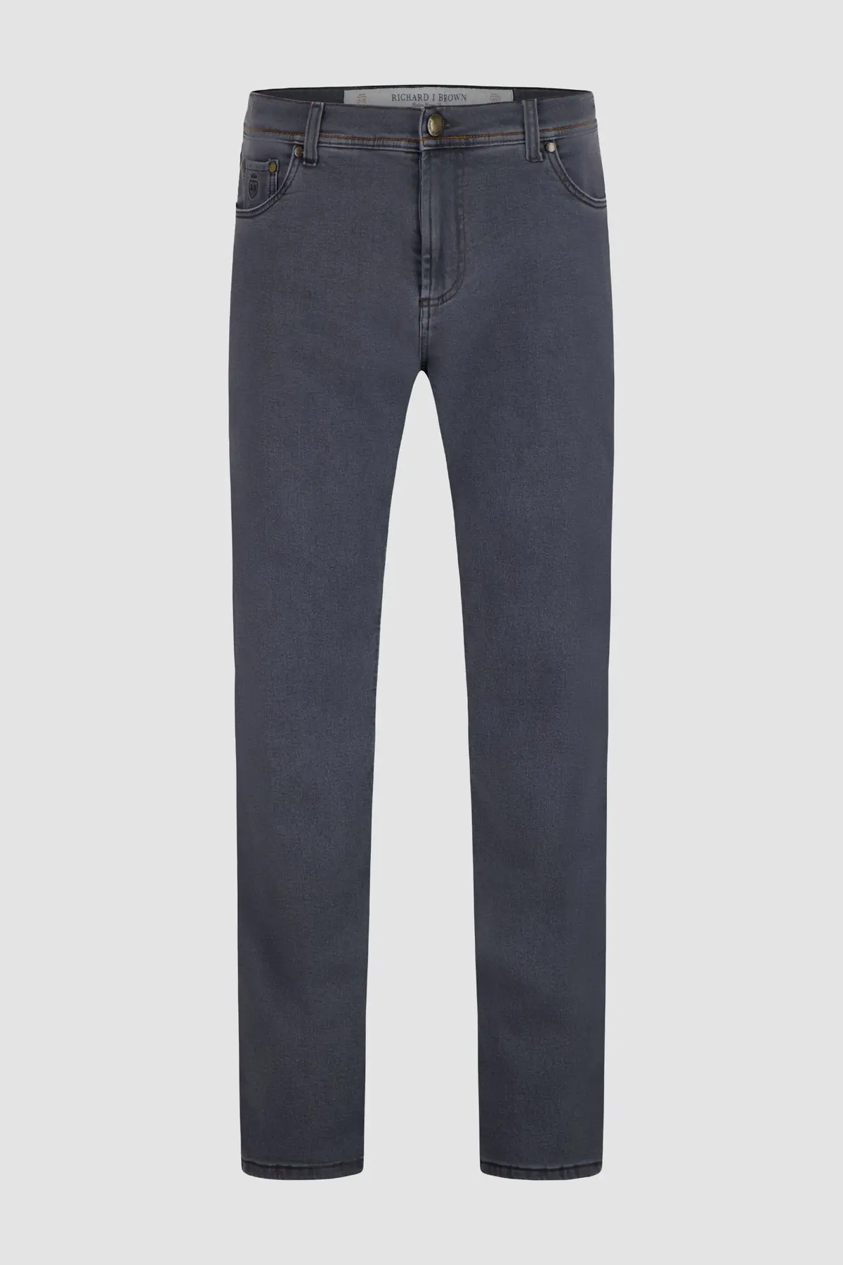 Richard J. Brown Grey Milano Z Cashmere Jeans 1