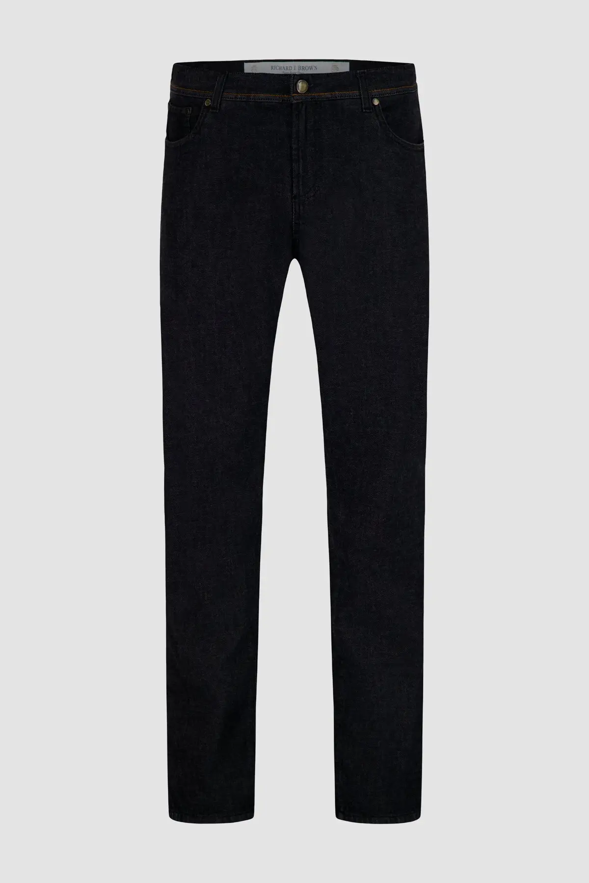 Richard J. Brown Black Milano Z Cashmere Jeans 1
