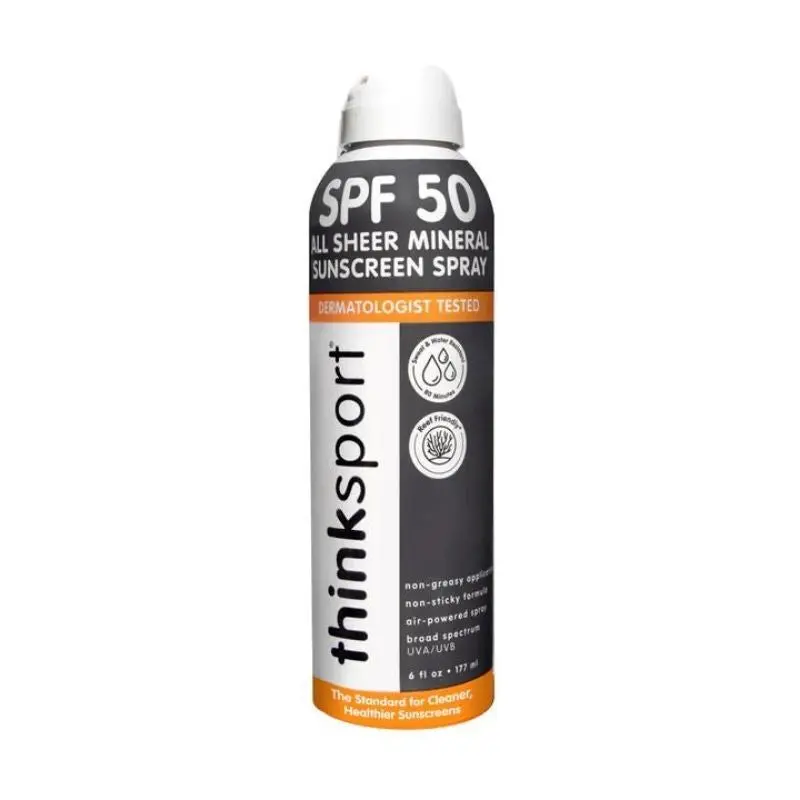 Thinksport All Sheer Mineral Sunscreen Spray Spf 50+ 1
