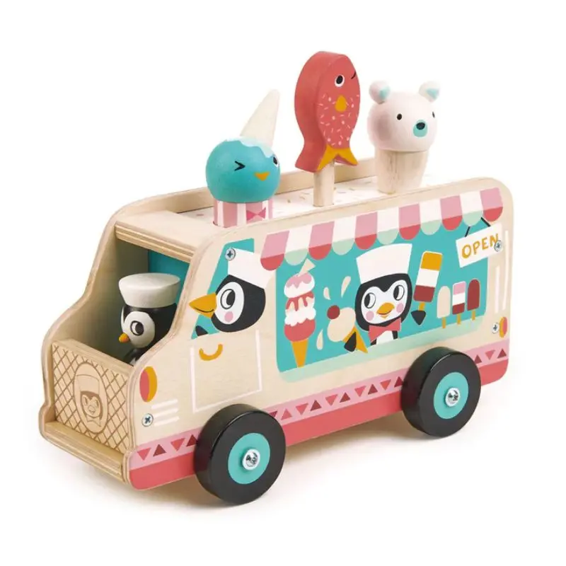 Penguin's Gelato Van 1