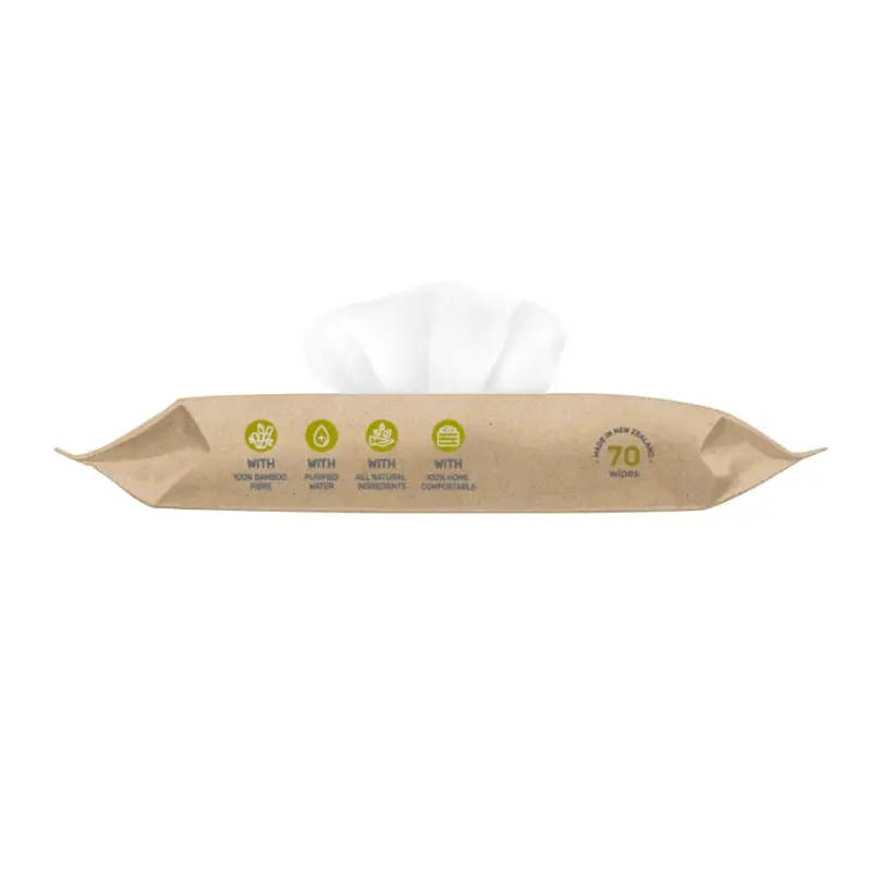 Bamboo Baby Wipes - 70 Pack 2
