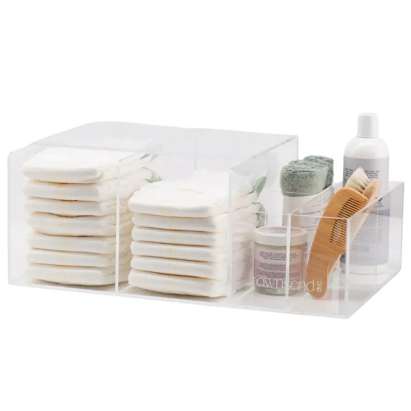 Acrylic Diaper Organizer 1