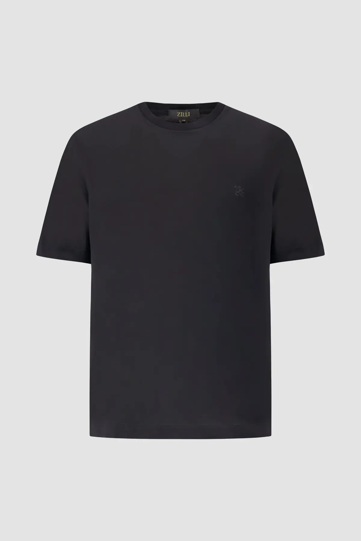 Zilli Black Cotton T-Shirt 1